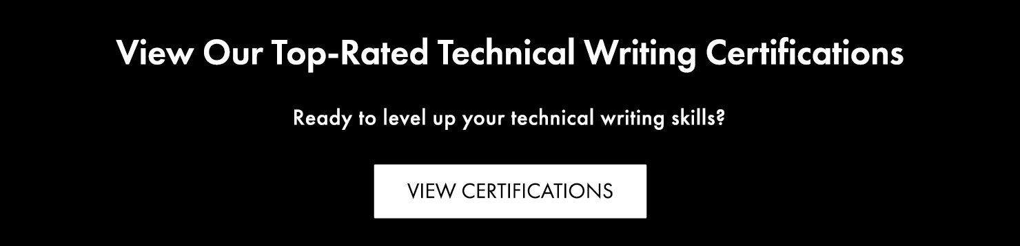 Technical Writing Certifications