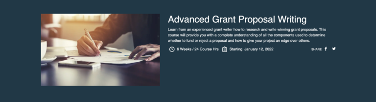 11 Best Grant Writing Classes 2022: Reviews And Pricing | Technical ...