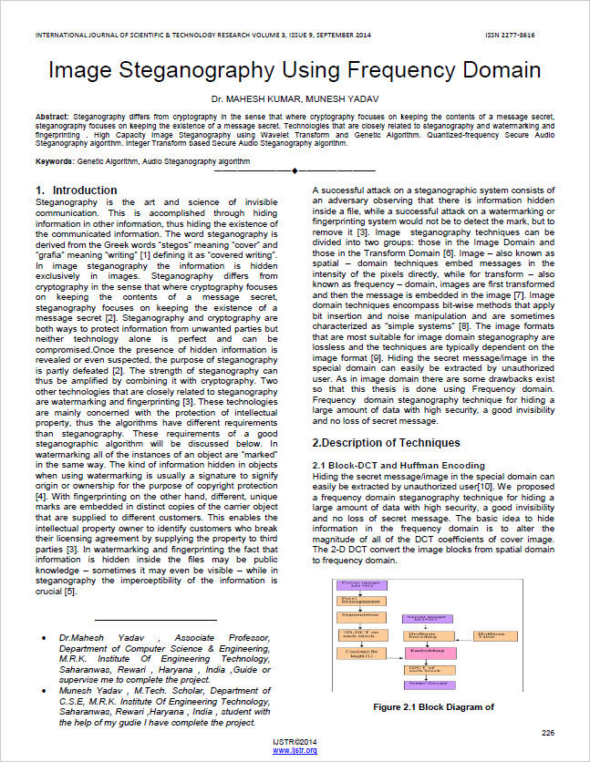 technical training research paper