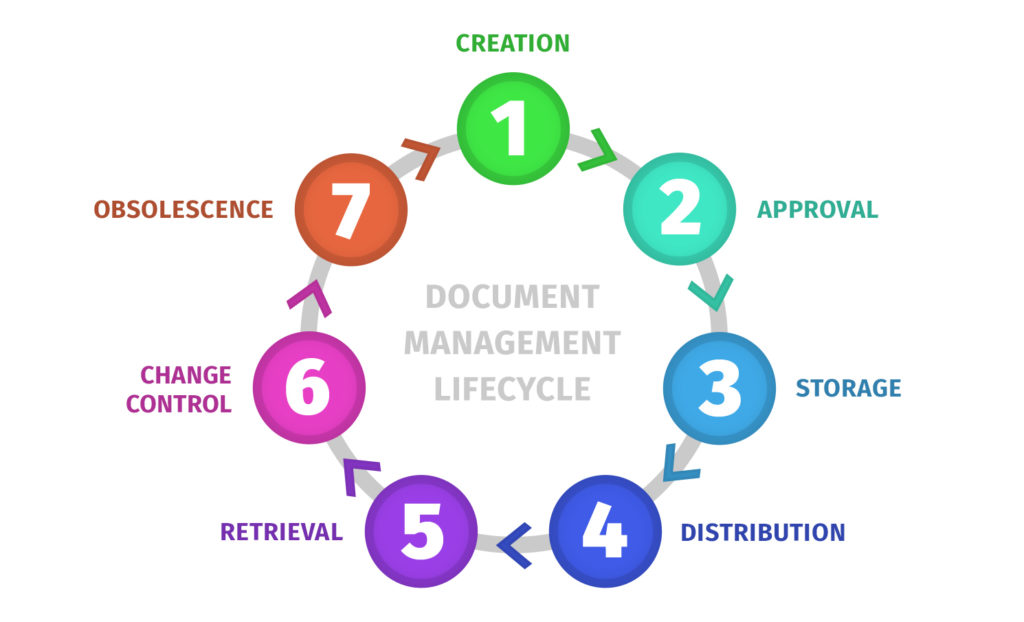 Document lifecycle stages