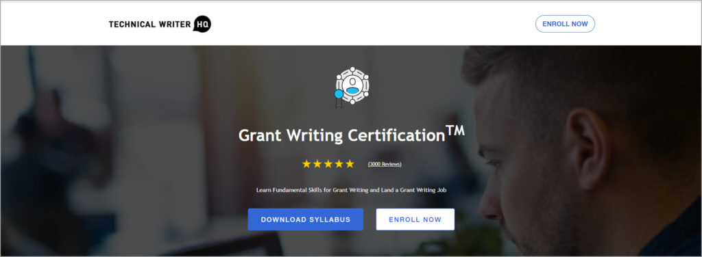 Grant Writing Certification by Technical Writer HQ