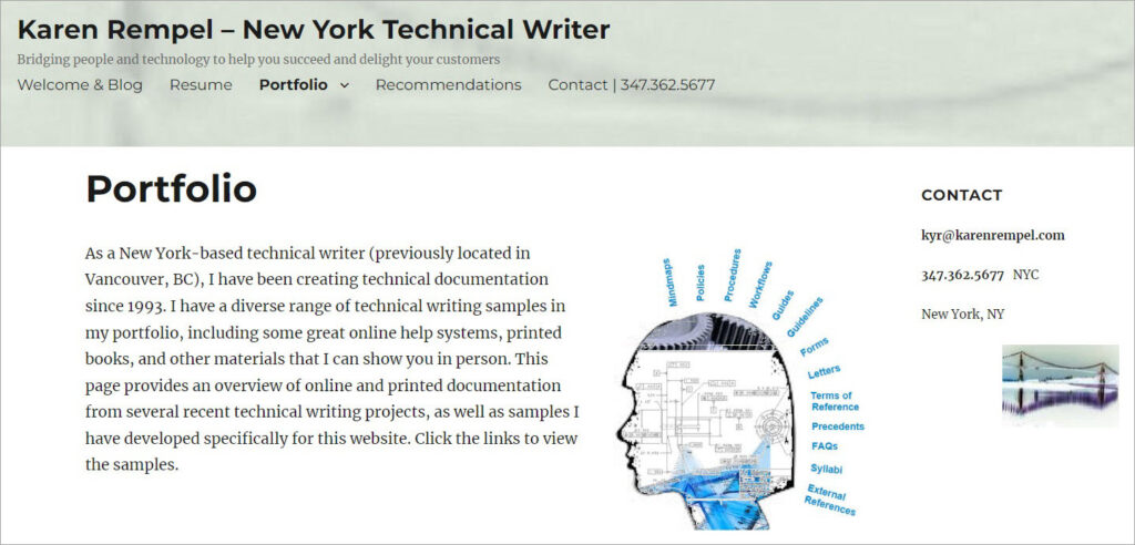 Karen Rempel Technical Writing Portfolio