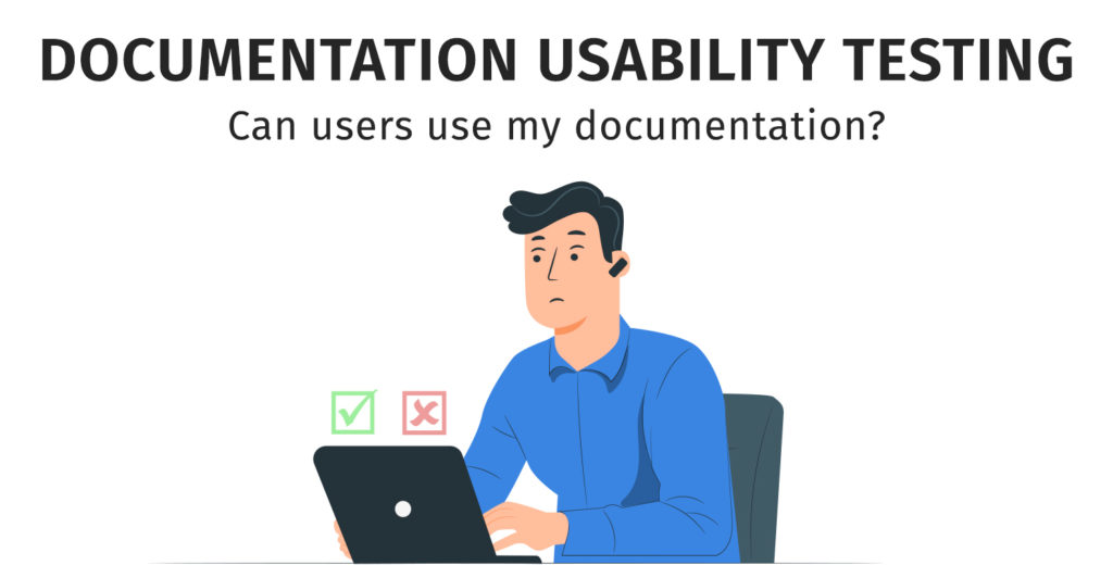Documentation usability testing